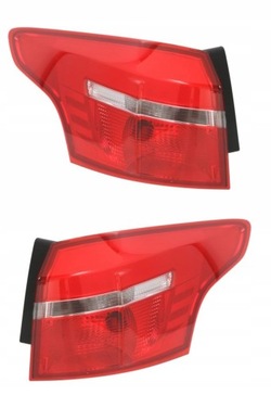 Ford focus iii 14-18 лампи задні комплект оригінал фото №1