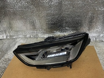 Audi a4 b9 8w рестайлинг лампа левая led левый евро фото №1