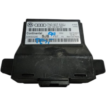 Модуль шлюз 7n0907530j audi vw skoda seat фото №1