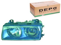 Фара h1 колір вкладиш: чорний bmw 3 e36 09.9 фото №1