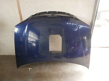 Капот крышка двигателя перед 4a kia carnival i 99- фото №1