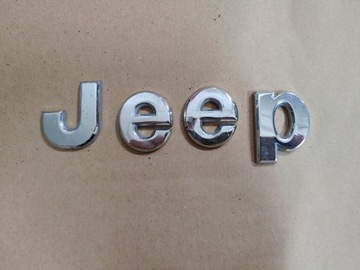 Знак емблема зад кришка jeep liberty оригінал фото №1