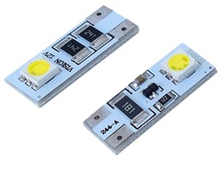 Лампочка w5w t10 12v 2x smd led canbus біла 2szt. b1f01 фото №1