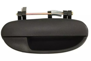 Ручка двері зад p зовнішня, чорний t фото №1