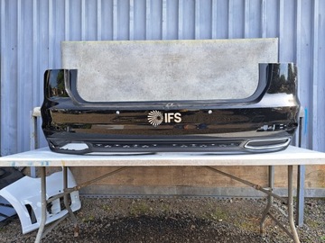 Audi a6 c8 универсал бампер зад хром 4k9807511 фото №1