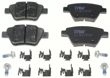 Trw gdb1841 гальмівні колодки гальмівні фото №1