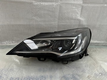 Opel astra k v ліва лампа лінза + led фото №1