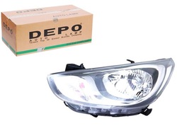 Stan3 depo фара hyundai accent iv sedan 1.6 10- левый фото №1