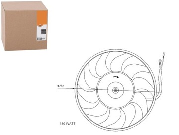 Wentulator радіатор nrf 4a0959455a 4a0959455c 893 фото №1