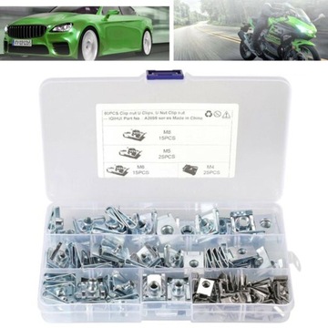 Пластина монтажна кліпса гвинт wsuwka do металу нержавіюча m4/m5/m6/m8 80el фото №1