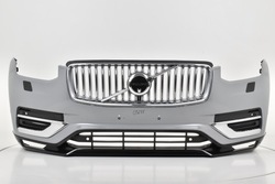 Volvo xc90 xc 90 ii рестайлінг 2021- бампер переднє 6xpdc+ омивачі фото №1
