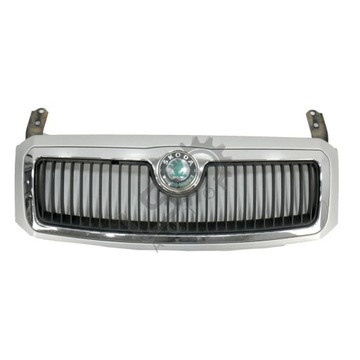 Капот кришка передня skoda fabia i 2000-2004r 1996-2004 решітка радіатора решітка фото №1