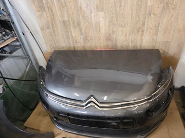 Бампер перед citroen c4 picasso ii 2013-2018 корпус поддона pdc фото №1