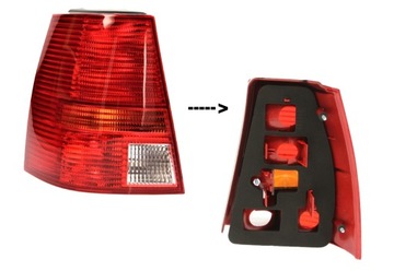 Лампа сплав зад ліва vw golf iv варіант 97-06 фото №1