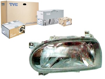 Tyc20-3472-05-2 фара l h4, електричний, колесо фото №1