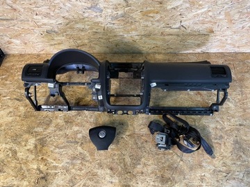 Консоль панель vw golf v jetta подушка подушка безпеки ремені фото №1