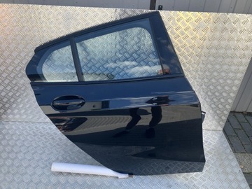 Дверь правые зад задние bmw 1 f40 475 чёрный sapphire фото №1
