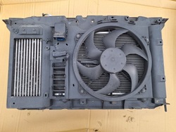 Комплект радіатор citroen c4 picasso i 1.6 вентилятор підсилювач pas перед фото №1