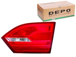 Лампа запчасть внутренняя цвет стекло красный vw j фото №1