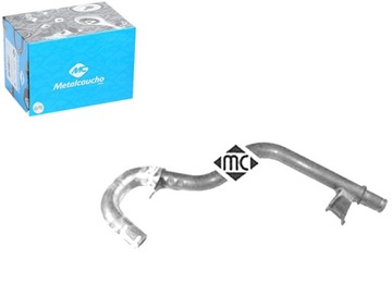 Трубка радиатор kpl.psa 1.6 hdi 05- metalcaucho фото №1