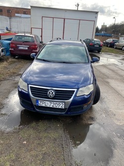 Перед комплект vw passat b6 капот бампер pas переднее лампы ld5q 1.6 fsi фото №1