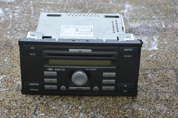 Радио ford focus mk2 c-max одинарный cd-kw2000 фото №1