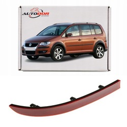 Volkswagen touran отражатель задний бампера левый фото №1