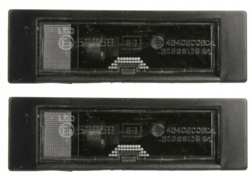 Alfa romeo 156 159 fiat лампа освещение номерного знака фото №1