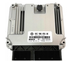 Комп'ютер ecu vw golf 03c906056ak 0261s02071 pin фото №1