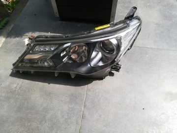 Toyota rav4 iv 13-15 лампа лівий перед led ксенон фото №1