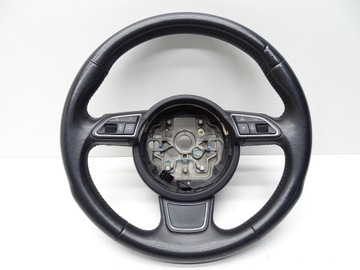 Кермо триспицевий шкіра пелюстки мультифункція audi a1 8x 4g0419091s фото №1