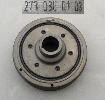 Колесо пасове вала mercedes 2730300103 фото №1