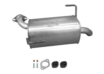 Subaru outback 2.0 2.5 3.0 2003-2009 глушник лівий фото №1