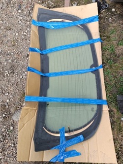 Скло зад w кришка багажника ford focus mk3 hb фото №1