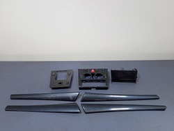 Mercedes c w202 рестайлинг планки декоративный декоры карбон фото №1