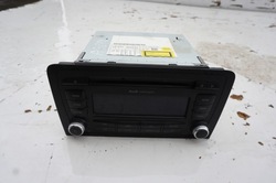 Радио cd 8p0035186ab audi a3 8p1 sportback фото №1