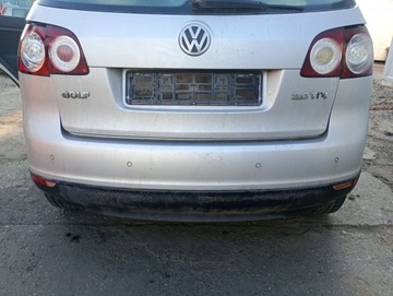 Vww golf v plus бампер зад задний la7w pdc фото №1