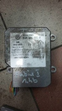 Датчик подушка безопасности 6q0909605h skoda fabia i фото №1