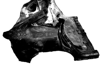 Ідеальна kpl. чверть задня зад права крило audi etron 4ke 1 фото №1