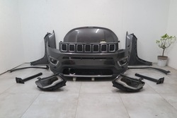 Бампер капот лампи pas радіатор перед jeep compass ii фото №1