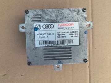 Модуль led перетворювач audi vw 4g0907397r оригінал фото №1