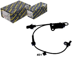 Датчик, швидкість обертова колеса japanparts abs-451 фото №1