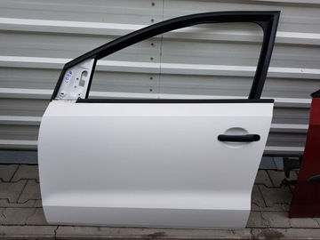 Vw polo 6r 09-14r дверь левая перед lb9a 5d фото №1