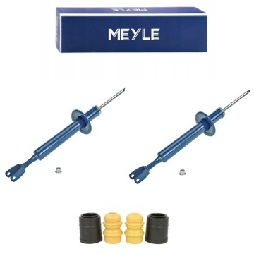 Амортизаторы перед + защитные накладки отбойники audi a6 c6 2004- фото №1