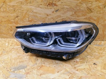 Лампа ліва фара лівий bmw x3 g01 x4 g02 повний led 2017-2021r фото №1
