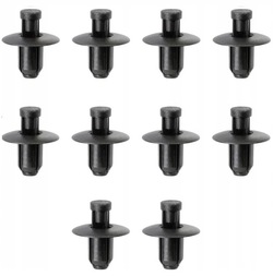 Hyundai accent elantra genesis i10 i20 i30 клипсы подкапотное пространство защитные накладки бампера фото №1