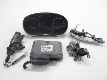 Seat toledo ii 1.4 комп'ютер набір імобілайзер фото №1