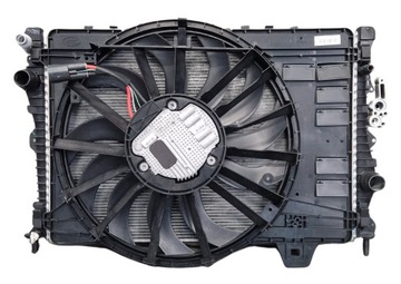 Комплект радиатор land rover discovery sport evoque 2015- фото №1