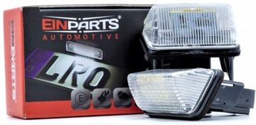 Подсветка номерного знака led toyota corolla e12 02-08 фото №1