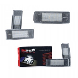 Лампа подсветка номерного знака fiat peugeot citroen vw фото №1